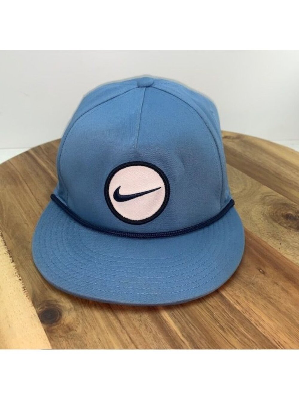Nike Golf True Retro72 Performance Snapback Hat Light Blue Unisex